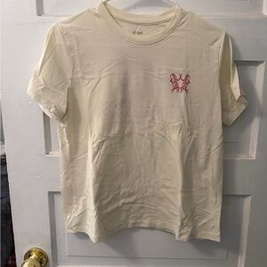 Cream graphic T-Shirt